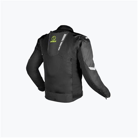 Rynox Delta GT Jacket Black Hi-Viz Green – Autonity