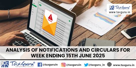 Analysis of Notifications and Circulars for Week ending 15th June 2025