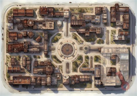 50 Small City Maps Set 1, Dnd City Illustrations, Dungeons and Dragons Cities, Dungeon Master ...