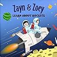 Buy Zayn and Zoey Learn About Rockets Kids Story Book for Early ...