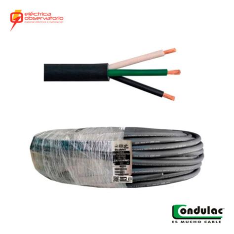 Cable Uso Rudo 4x10 AWG 600V Venta por Metro - Condulac - Eléctrica ...