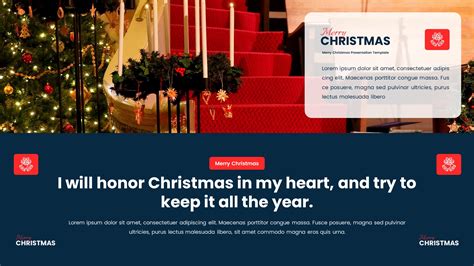 Merry Christmas Keynote Template, Presentation Templates | GraphicRiver