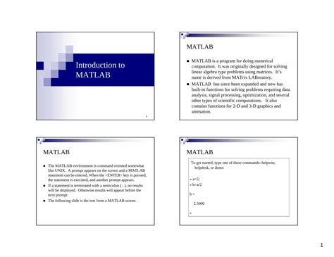 Image result for MATLAB Tutorial 2
