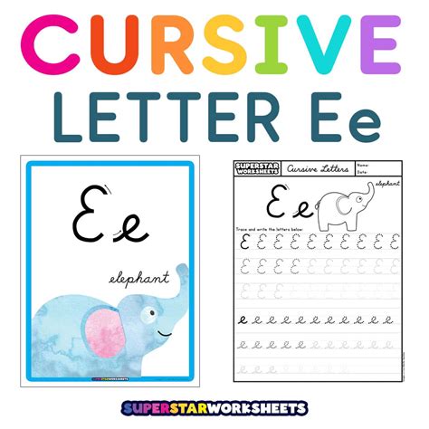 Cursive E