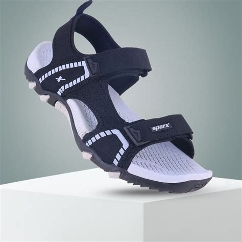 Sparx Black Sandals for Men SS-676 | Sandals & Slippers Online – Relaxo ...