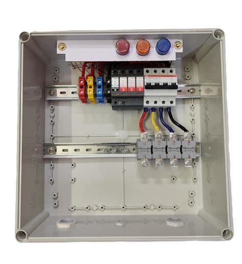 ASPA Solar ACDB 3 Phase 20KW 40A MCB 4P SPD AC Distribution Box ...