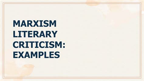 MARXIST CRITICISM - Literary Critism.pdf