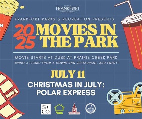 Movies in the Park - Polar Express - "Christmas in July", Prairie Creek ...