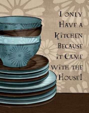 in The Kitchen II by Harbick, N - Fine Art Print on Paper : 22.5 x 28.5 ...