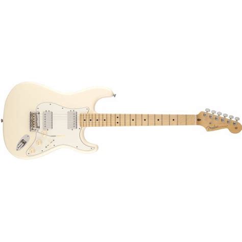 Fender American Standard Stratocaster HH Electric Guitar Olympic White ...