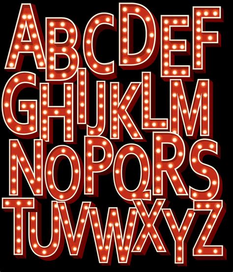 3D Text PSD Files Alphabets Download