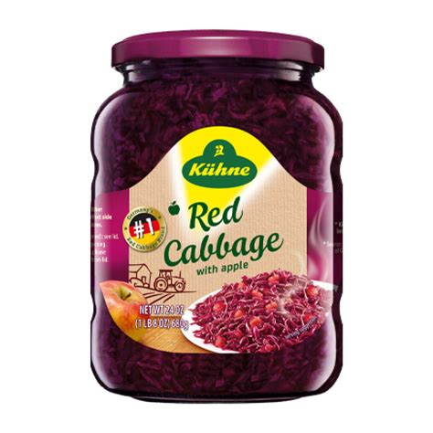 Kühne Red Cabbage with Apple 720ml – Food Depot Toronto