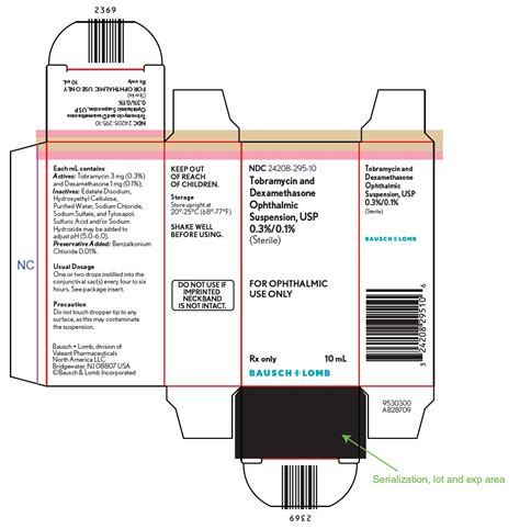 TOBRAMYCIN AND DEXAMETHASONE suspension/ drops