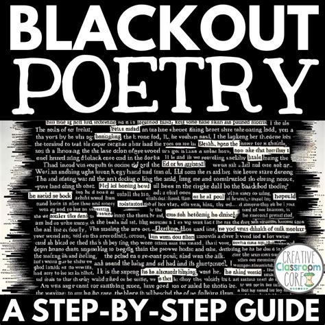 Blackout Poetry - A Step By Step Guide - Creative Classroom Core