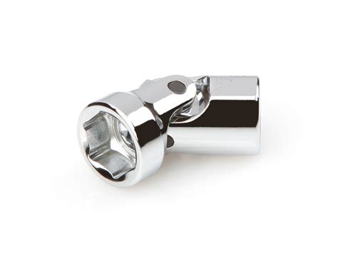 1/4 Inch Drive x 10 mm Shallow 6-Point Universal Joint Socket | TEKTON