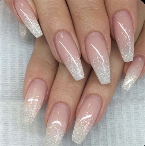 Pin by Melissa on Nails | Ombre nails glitter, Gel nails, Stylish nails