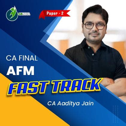 CA Final AFM Mini Batch Super Duper Fast Track Minimum (7 Days Mini Ma ...
