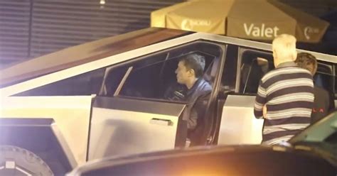 Elon Musk Was Spotted Driving The Cybertruck Around In Los Angeles ...