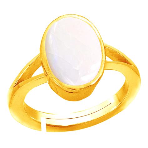 Rama & Mool Chand Trading 7 ratti Opal Gemstone Rings for Women and Men ...