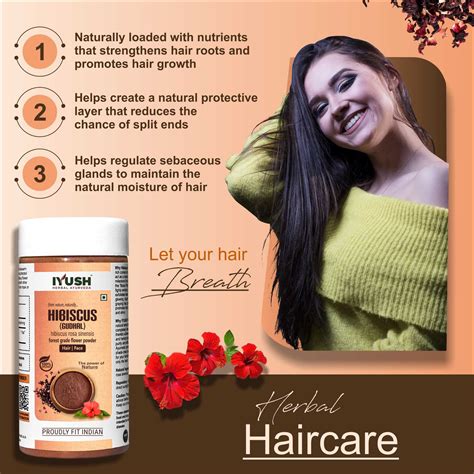 Pure Hibiscus Flower Powder – Iyush Herbal Ayurveda