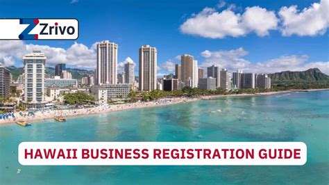 Hawaii Business Registration Guide