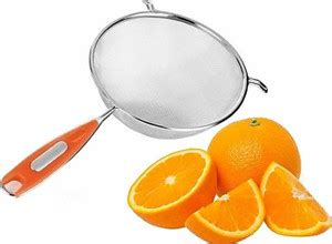 eKitchen Stainless Steel Juice & Soup Strainers/Liquid Filter/ Big Size ...