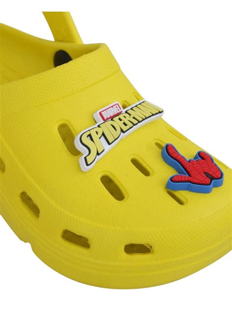 Yellow Bee Boys’ Marvel Spider-Man Clogs – Yellow – Yellow Bee India