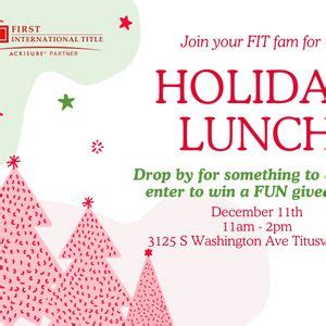 Holiday Grinchmas Luncheon, 3125 s Washington Avenue, Titusville, FL ...