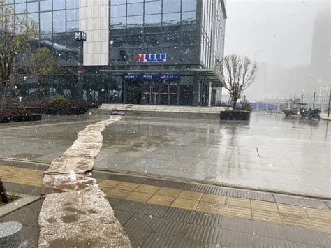 武汉下起鹅毛大雪！这才是今冬第一场雪！