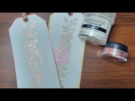 Image result for Embossing Powder Projects