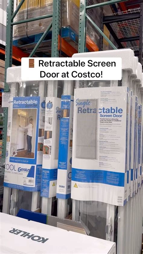 Retractable Screen Door at Costco | Sliding screen door alternatives ...