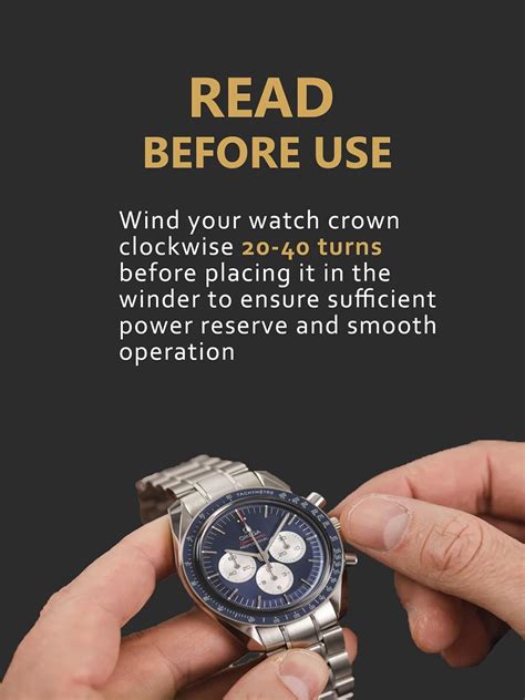 SHOWPIN Automatic Double Watch Winder: 2 Slots Watch India | Ubuy
