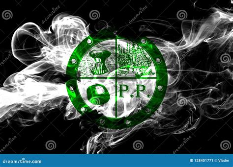 Pee Pee Township, Bandera Que Fuma Colorida 2018 De Ohio Stock de ilustración - Ilustración de ...