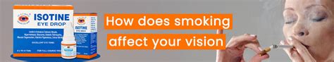 What is the Impact of Smoking on Your Eyesight – Jagat Pharma