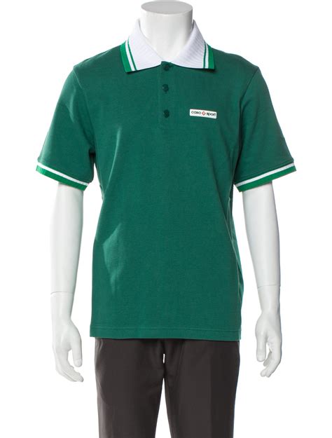 Casablanca 2024 Striped Polo Shirt w/ Tags - Green Polos, Clothing ...