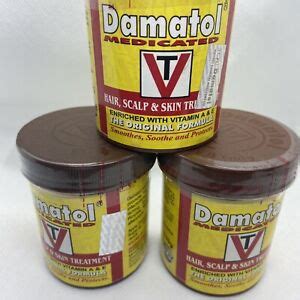 Damatol Medicated Hair, Scalp, and Skin Treatments (2ps) enriched with ...
