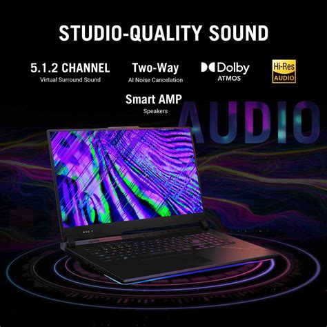 ASUS ROG Strix SCAR 17 with 90WHr Battery AMD Ryzen 9 Octa Core 7945HX ...