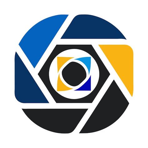 Round Abstract Camera Logo 的图像结果