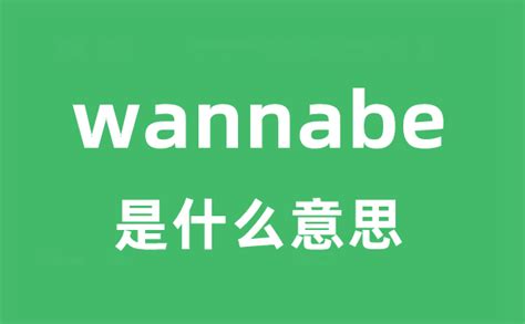wannabe是什么意思_wannabe怎么读_中文翻译是什么？_学习力