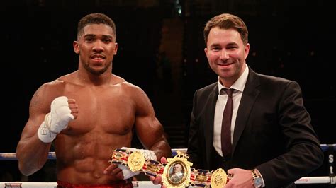 Anthony Joshua could make the first defence of his British title ...