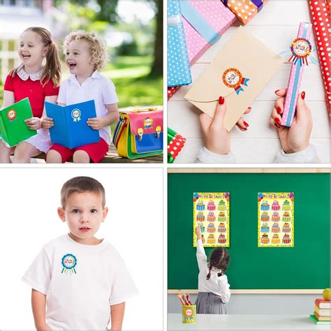 Happy Birthday Chart For Classroom Birthday Poster And Sticker ...