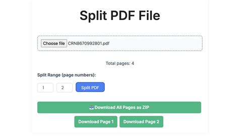 Free Split PDF Files Online - Extract Pages from PDFs - Building ...