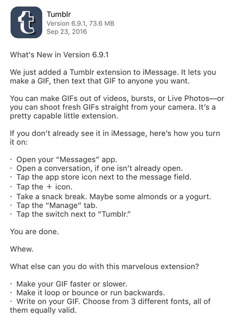 Image result for Tumblr Messaging iOS