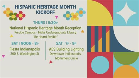 Hispanic Heritage Month events in central Indiana | wthr.com