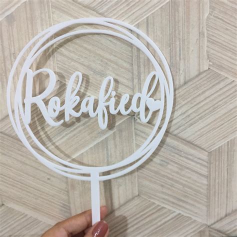 Rokafied Cake Topper - ET003 – Cake Toppers India