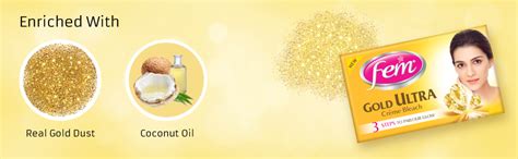 Fem Fairness (Gold Ultra) Crème Bleach - 30g | Advanced Parlour Like ...