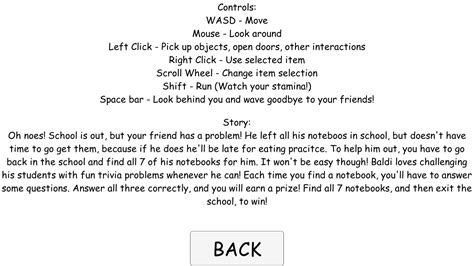 Image result for Baldi Basics Lesson 1