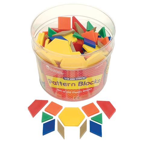 Image result for Plastic Pattern Blocks