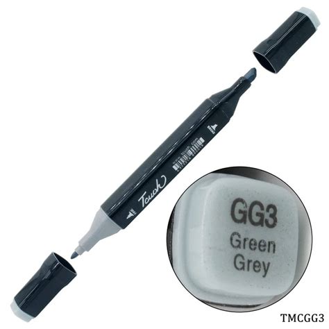 Touch Marker 2in1 Pen GG3 Green Grey TM-GG3 – Inkarto