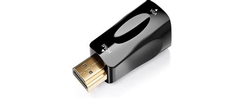 SANCY 1080P HDMI Male to VGA Female Converter Adapter, with 3.5mm Audio ...